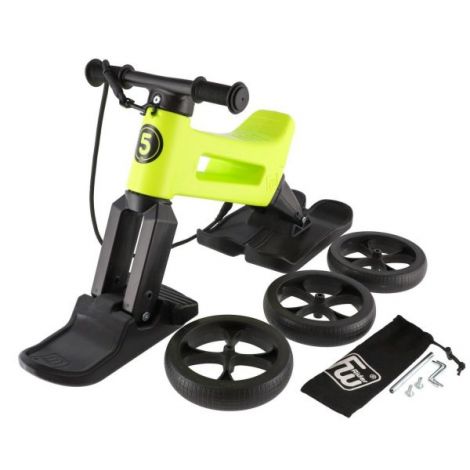 Bicicleta copii 2-5 ani, fara pedale, Funny Wheels Rider Supersport Yetti In Lime Black, FUNNY WHEELS RIDER FWYETTILIME - imagine 22